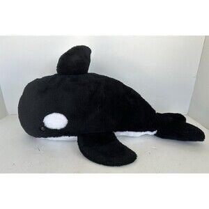 Vintage 1998 Sea World Orca Killer Whale Plush Stuffed Animal 24” Shamu